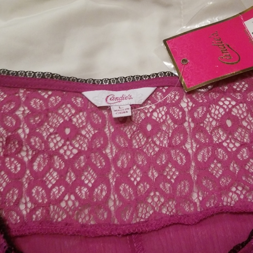 Blouse Candies brand purple color large new